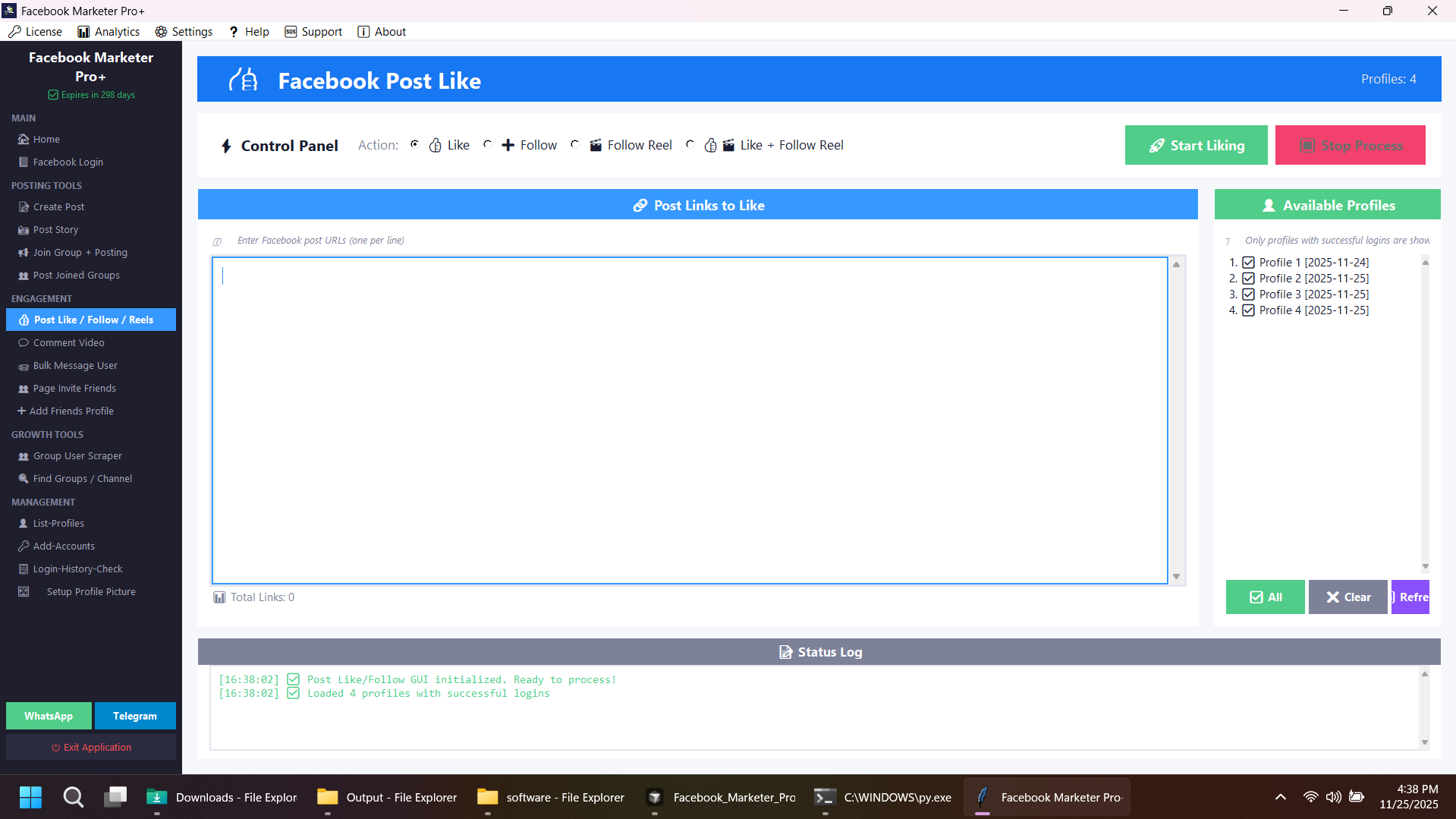 Advanced Facebook Marketing Software | Auto Poster, Comment Bot, Scraper lifetime software